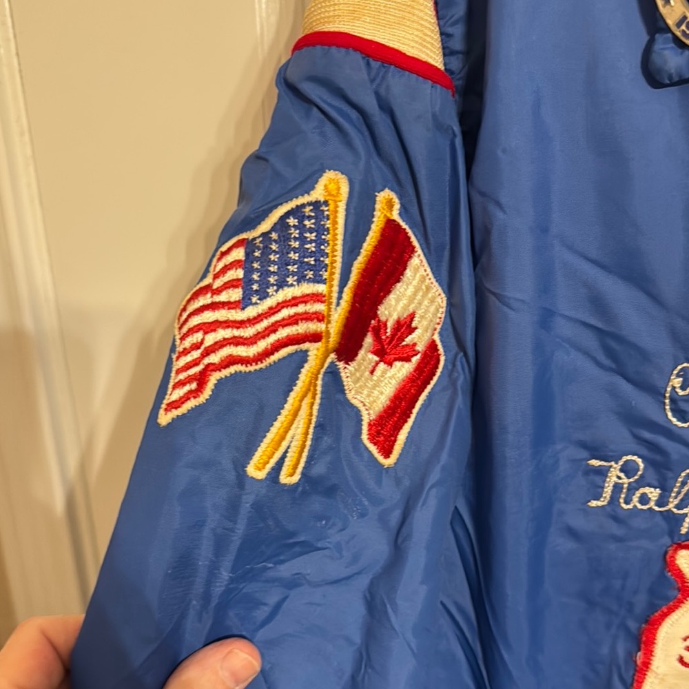 Blue Varsity Jacket - image 5